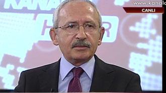 Kemal Kılıçdaroğlu Kanal D Haber'de