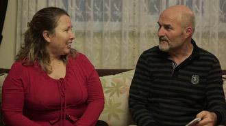 Yarışmacı kadından eşine tokat!