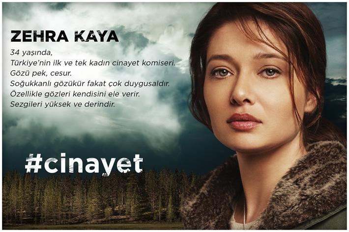 Cinayet dizisi karakterleri
