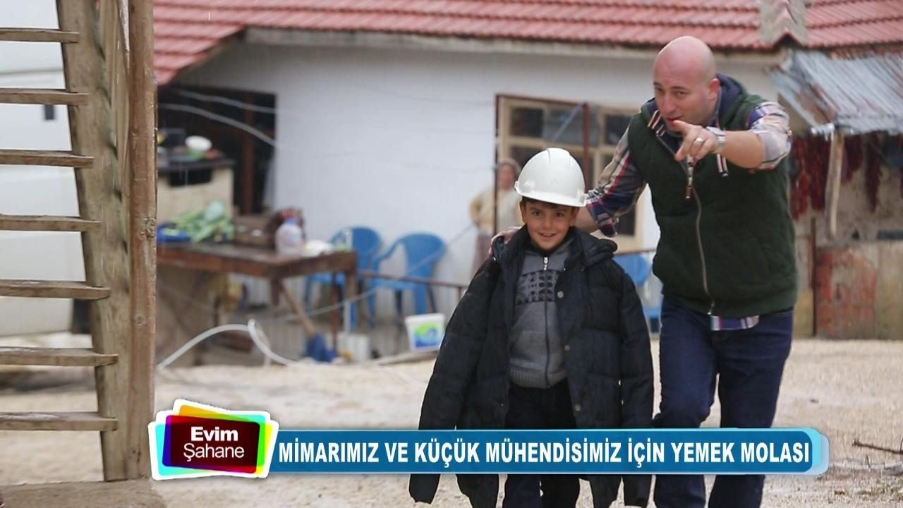Evim Şahane'nin küçük baş mimarı!