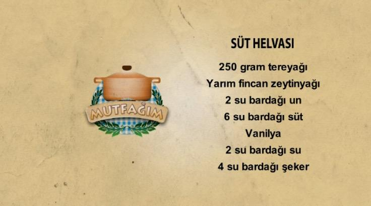 Süt Helvası - Süt Helvası Tarifi -  Süt Helvası Nasıl Yapılır?
