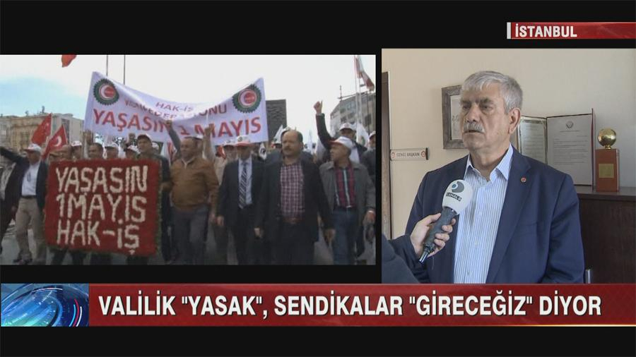 1 Mayıs'ta Taksim ve çevresi ablukada!