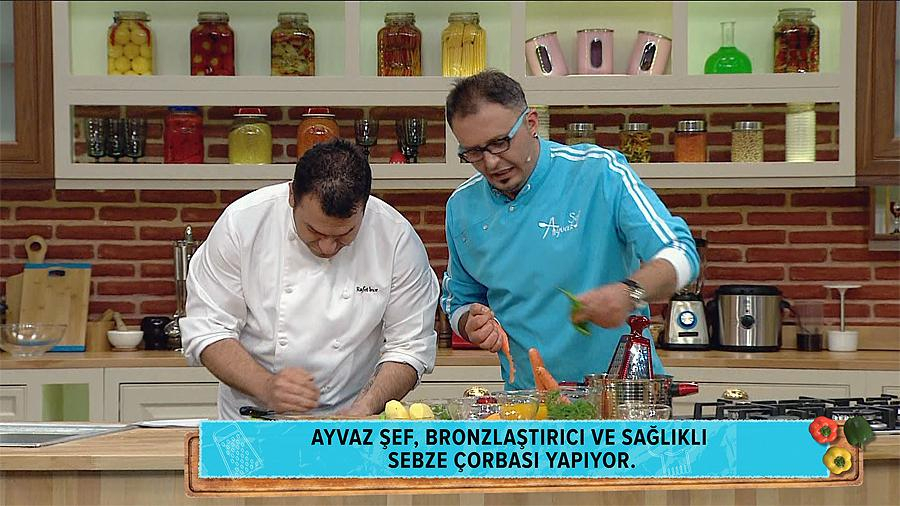 Ayvaz Akbacak şeften “Bronzlaştırıcı Çorba” tarifi!