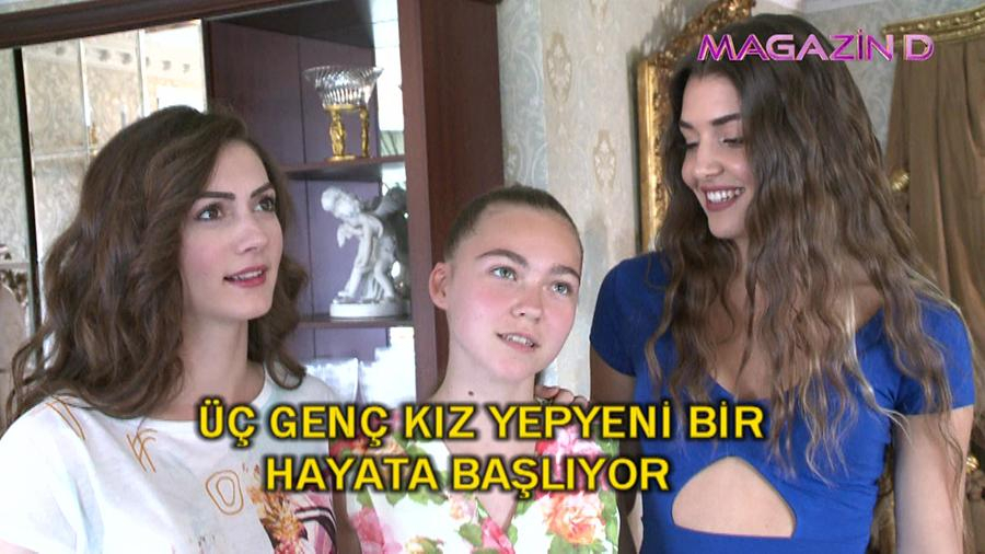 Kanal D'nin yeni dizisi Güneşin Kızları setinden çok özel röportajlar!
