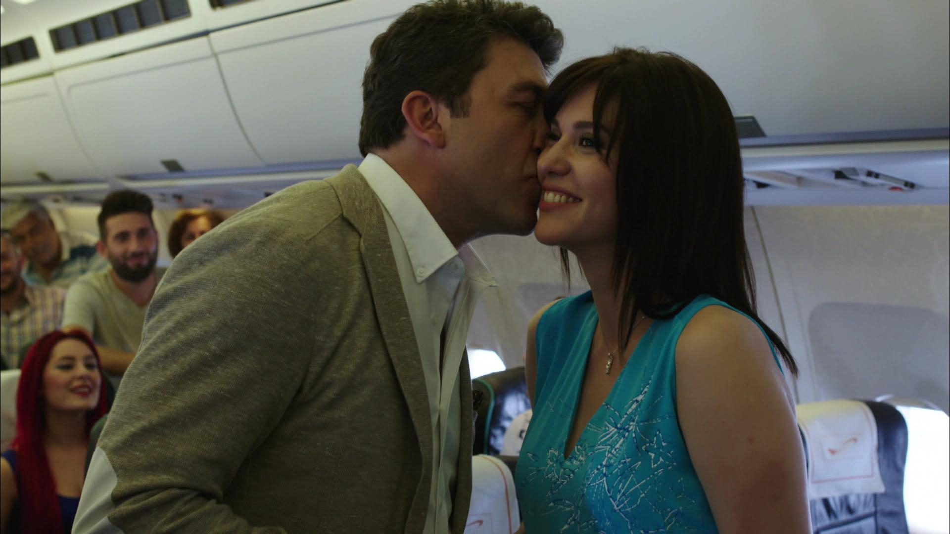 Havada romantik dakikalar