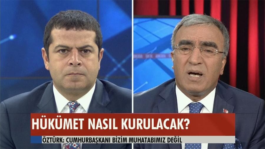 Cumhurbaşkanı bizim muhatabımız değil!