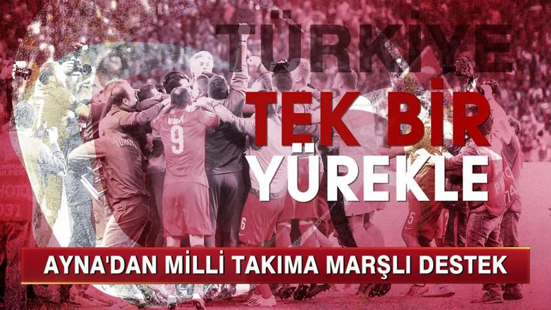 Milli Takım Marşı İlk Kez Kanal D Haber'de!