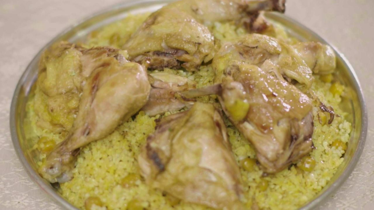 Sarımsaklı Tavuklu Pilav