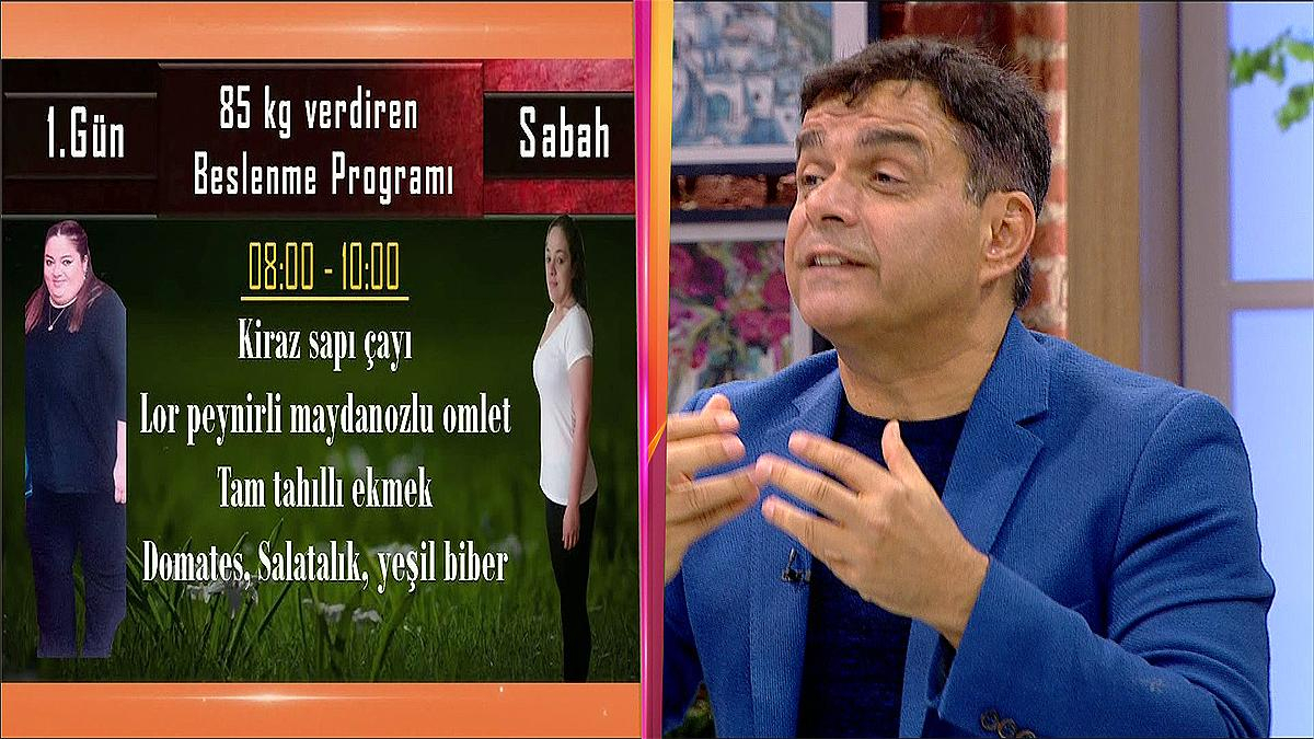 85 Kilo Verdiren Beslenme Programı!