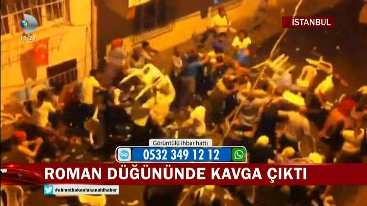 Roman düğününde kavga çıktı!
