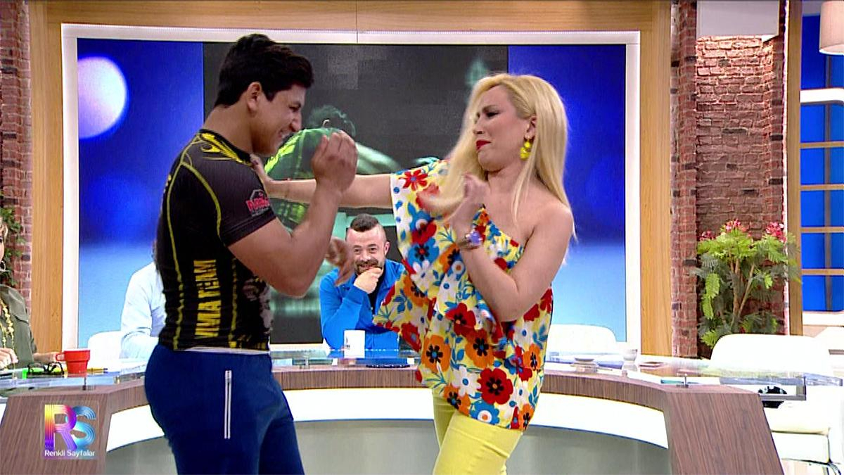 Lerzan Mutlu, dünya şampiyonu Kadir'e kafa tuttu!