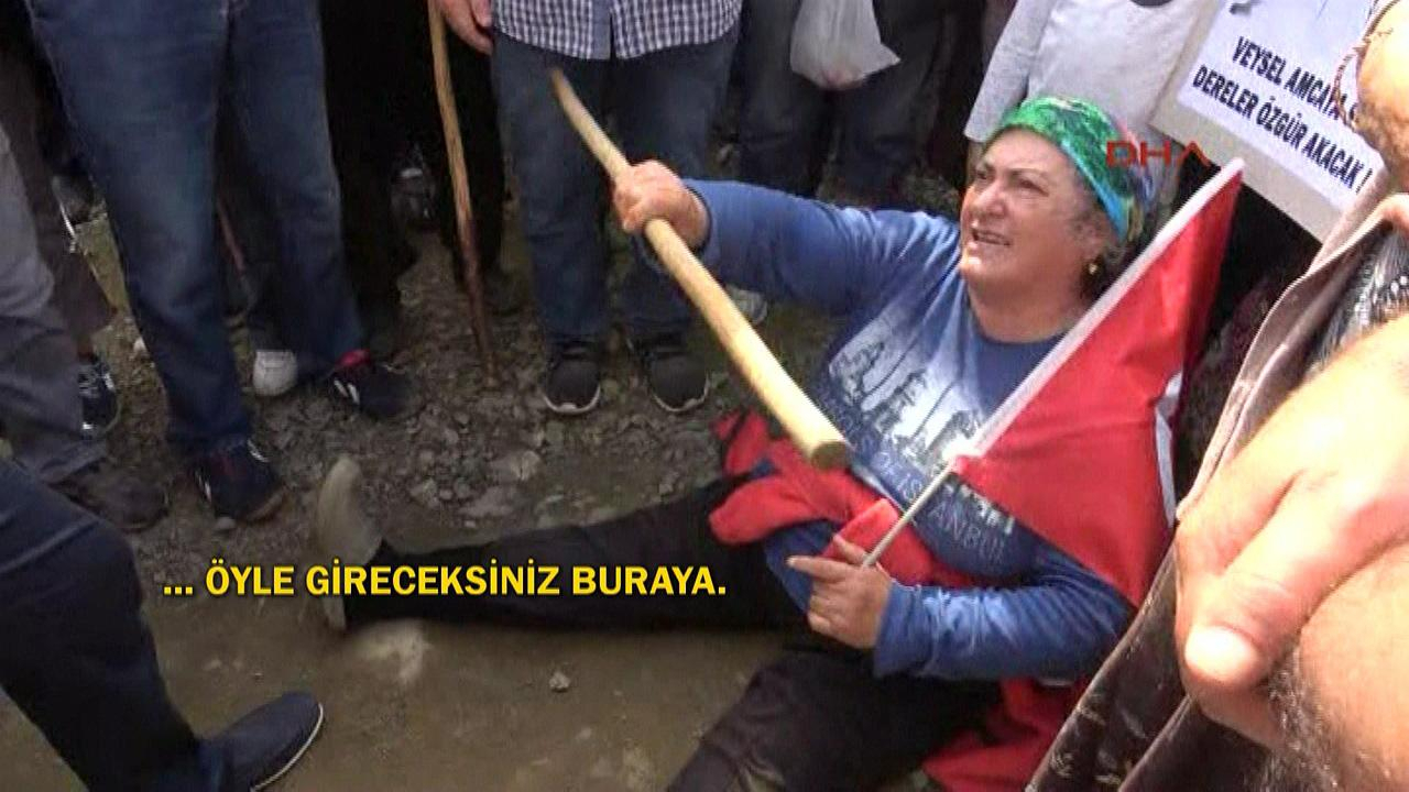 Rize'de HES öfkesi!