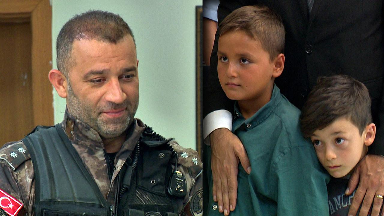 Çocukların kahramanı Mesut!