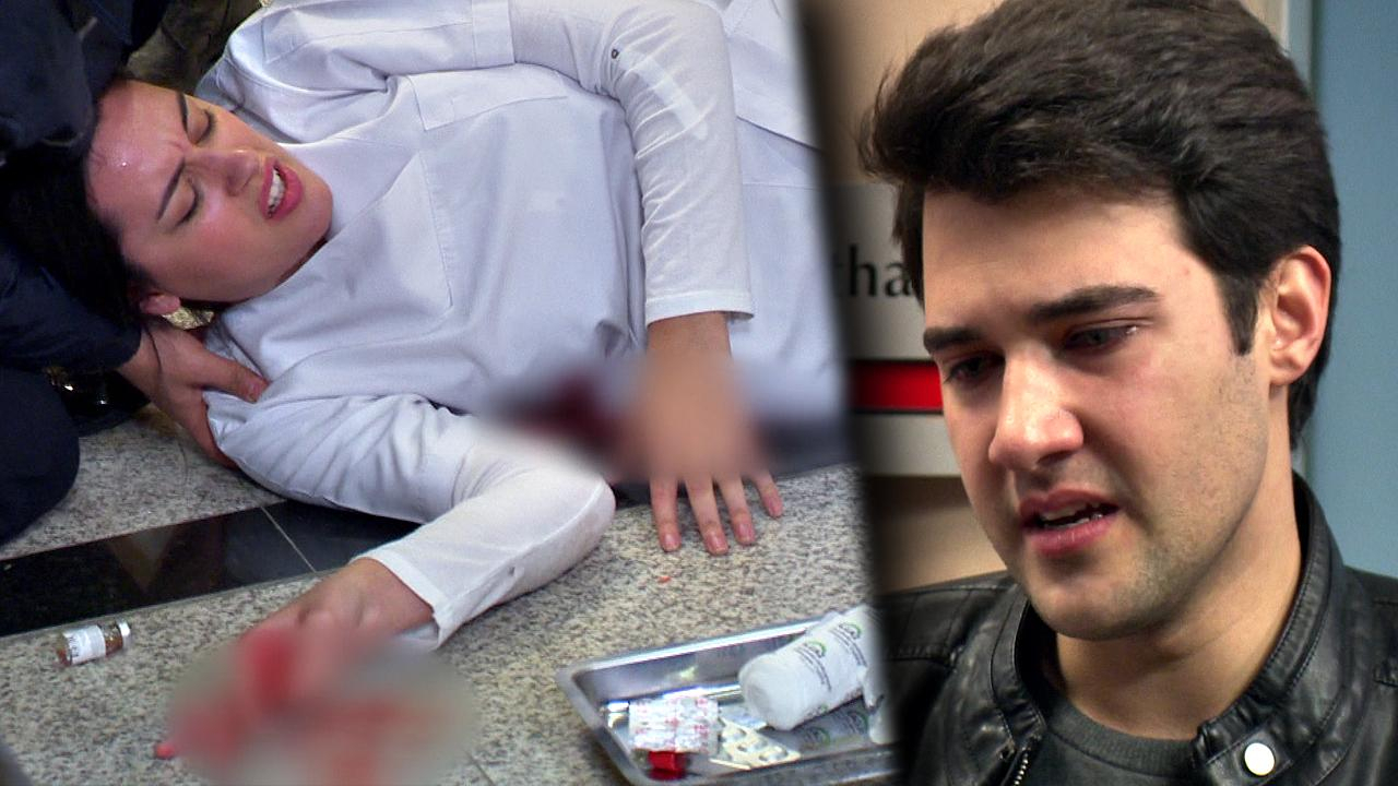 Hamile Asiye karnından bıçaklanıyor!