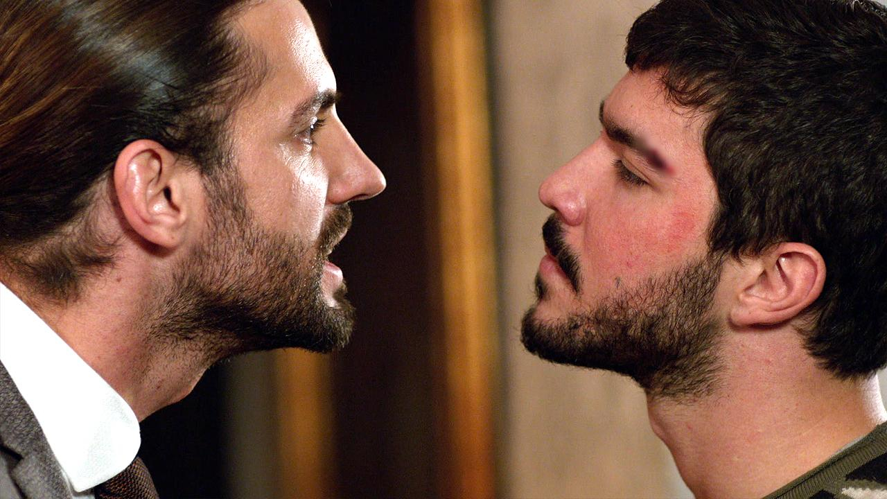 Gökhan ve Cemal yumruk yumruğa!