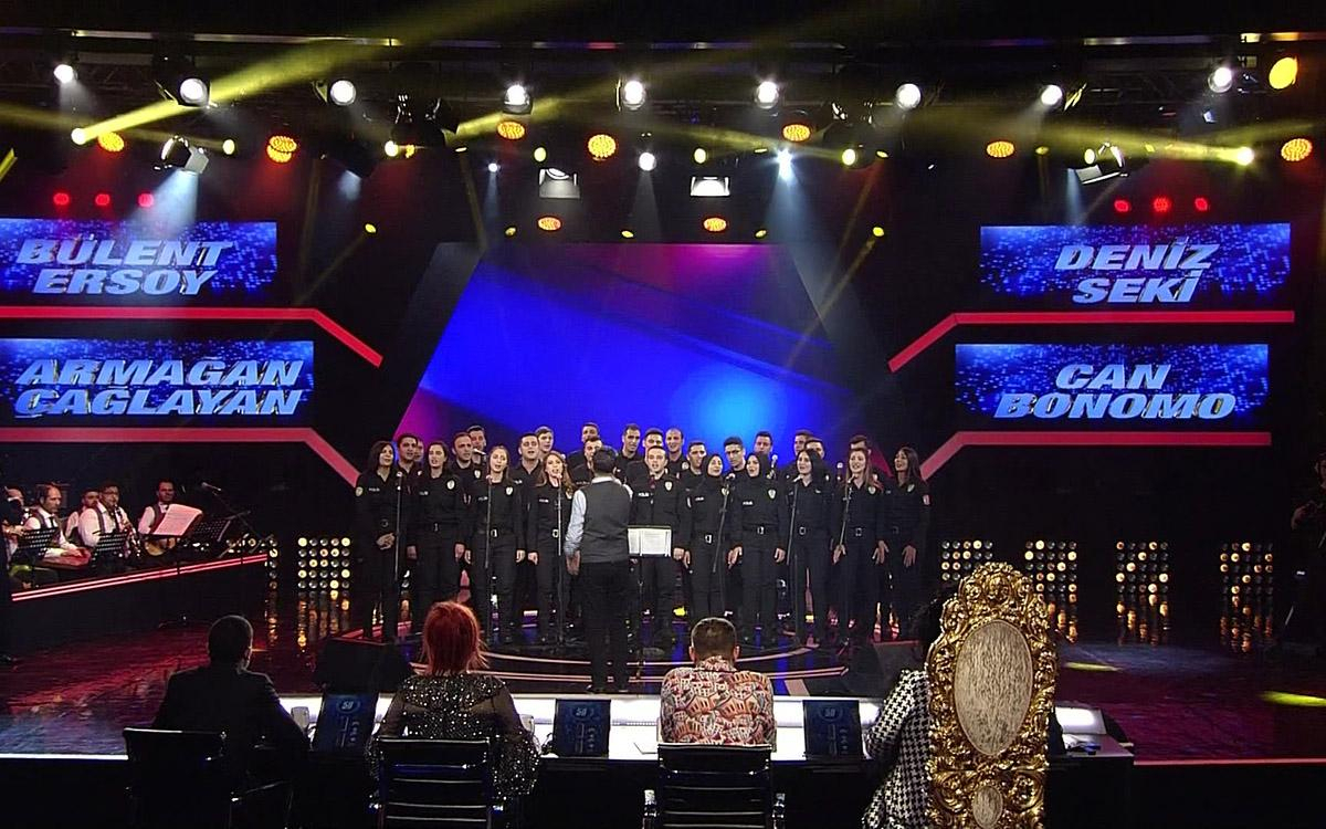 Türk Polis Teşkilatı’ndan muhteşem performans!