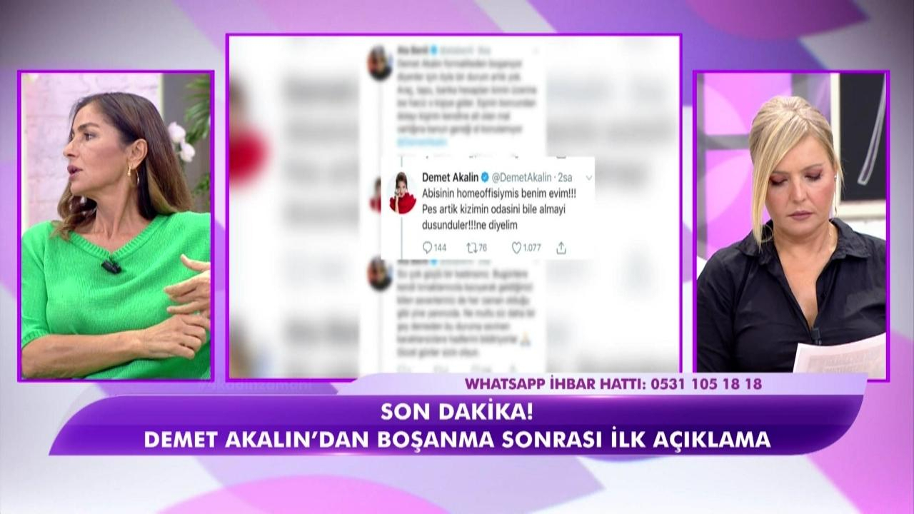 Demet Akalın'ın evine gelen haciz nelere el koydu?