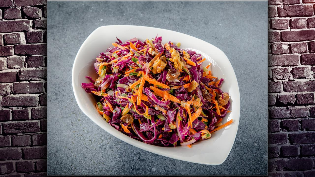 Mor Lahana Salatası -Mor Lahana Salatası Tarifi- Mor Lahana Salatası Nasıl Yapılır?