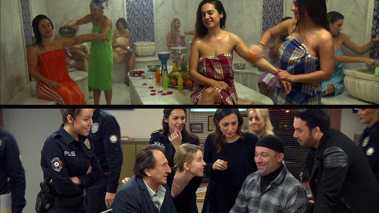 Hamam sefası Hüsnü'yü dillere düşürdü!