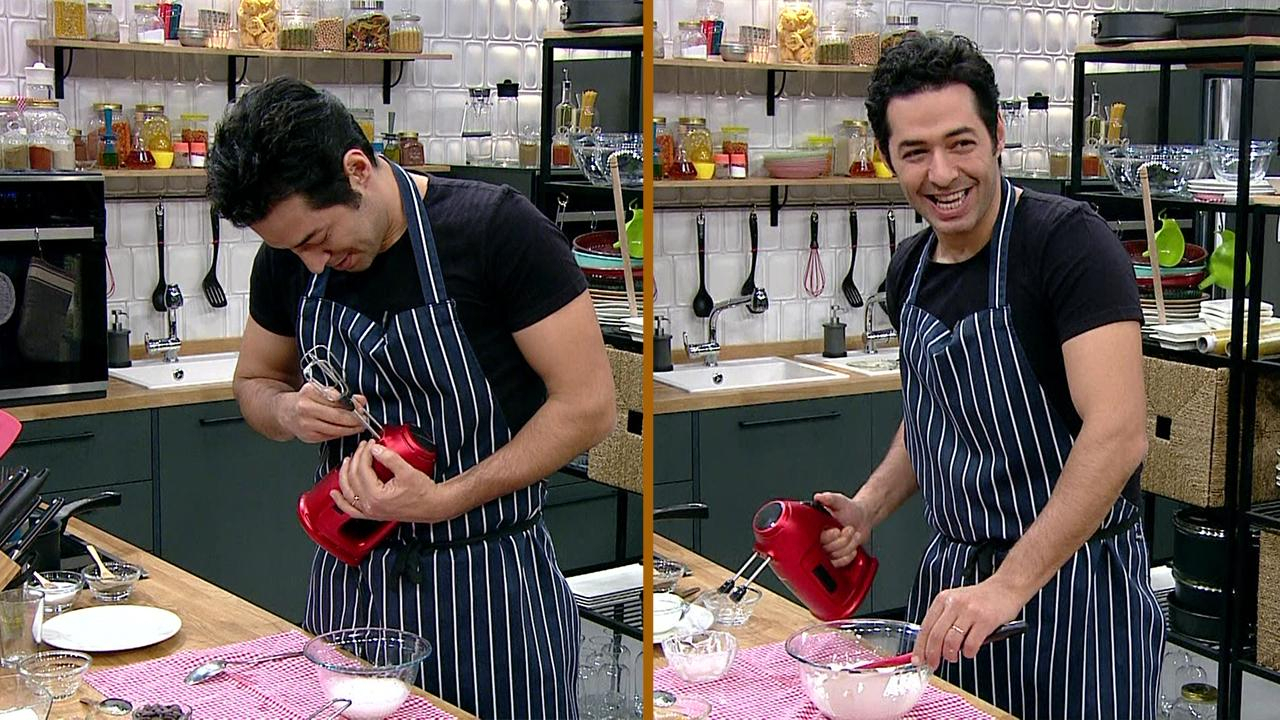 Mert Fırat'ın mikserle imtihanı!