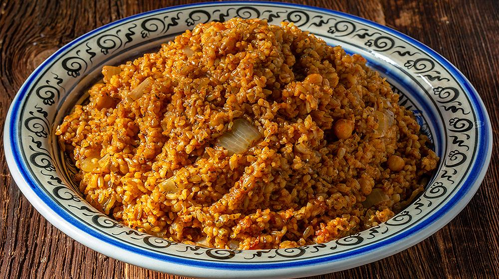  Nohutlu Firik Pilavı - Nohutlu Firik Pilavı Tarifi - Nohutlu Firik Pilavı Nasıl Yapılır?