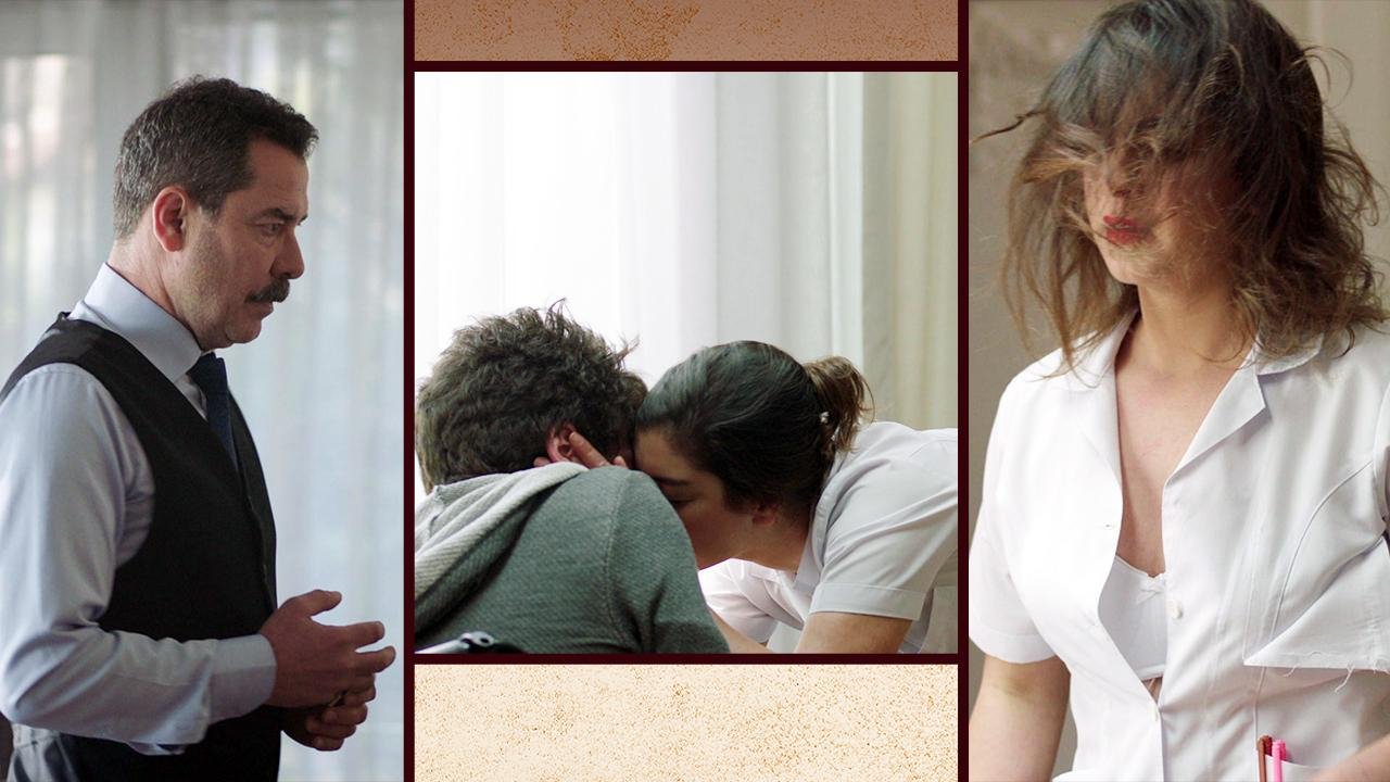 Agah hemşireyi yakalıyor!