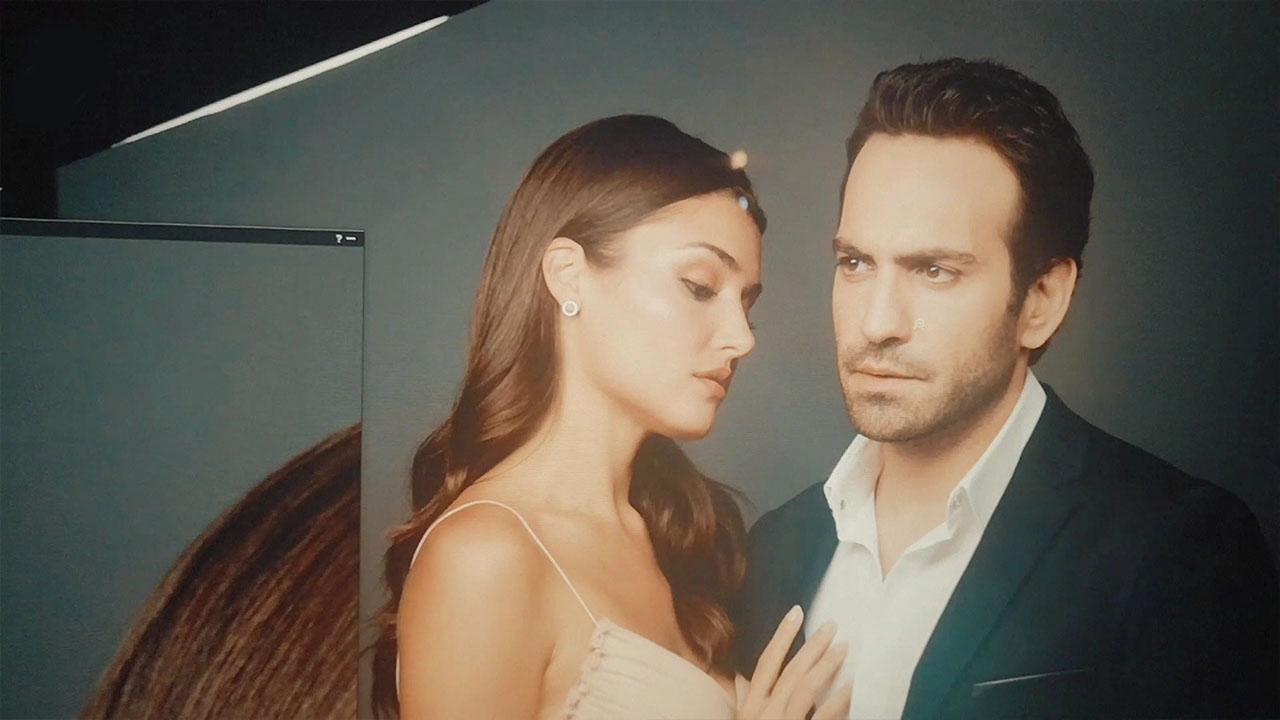 "Azize" kamera arkası ilk görüntüler