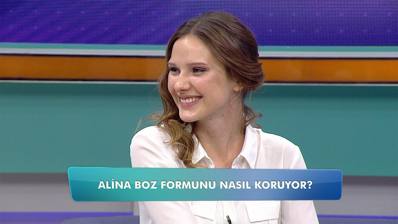 Alina Boz formunu nasıl koruyor?