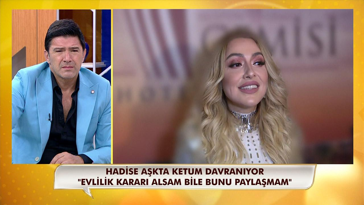 Hadise'den aşk hayatıyla ilgili bomba açıklamalar!