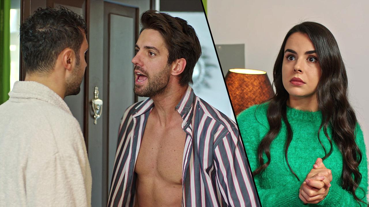 Volkan, baltayı taşa vurdu!