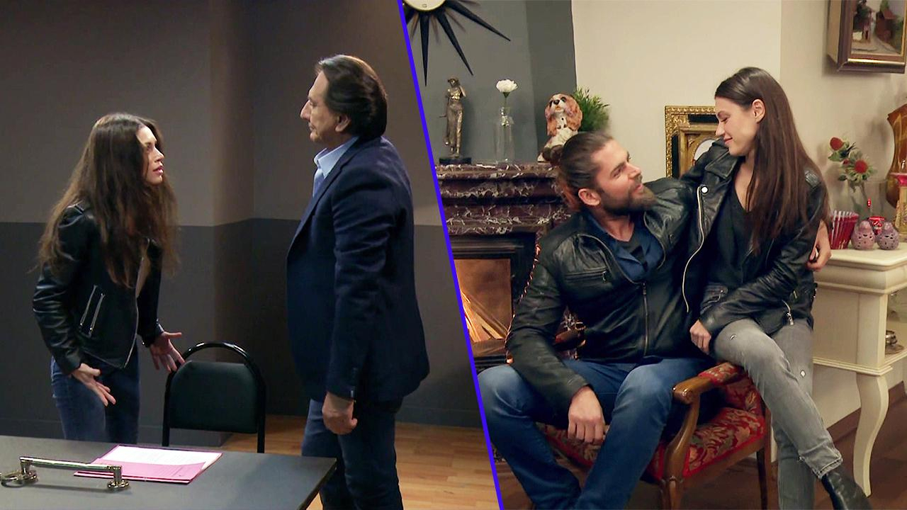 Zeliş, Kurye'nin kollarına döndü!