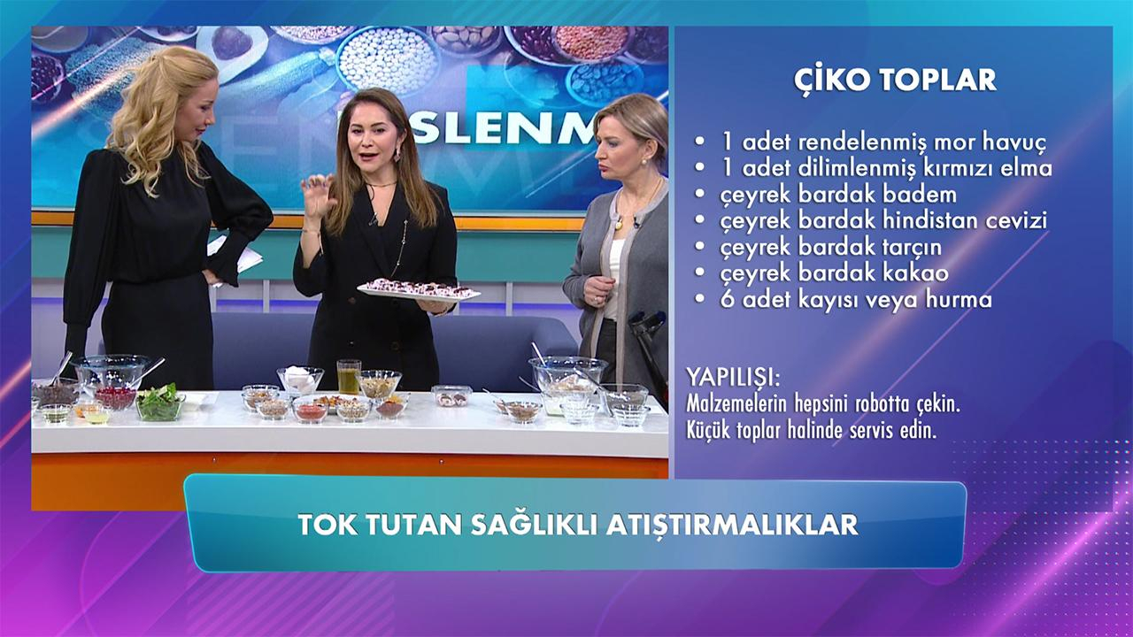Tok tutan atıştırmalık tarifleri!