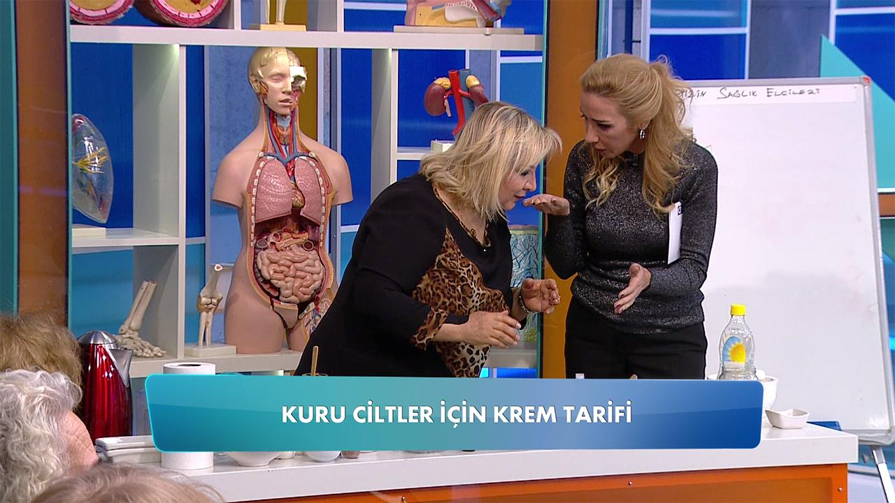 Suna Dumankaya'dan kuru ciltler için krem tarifi!