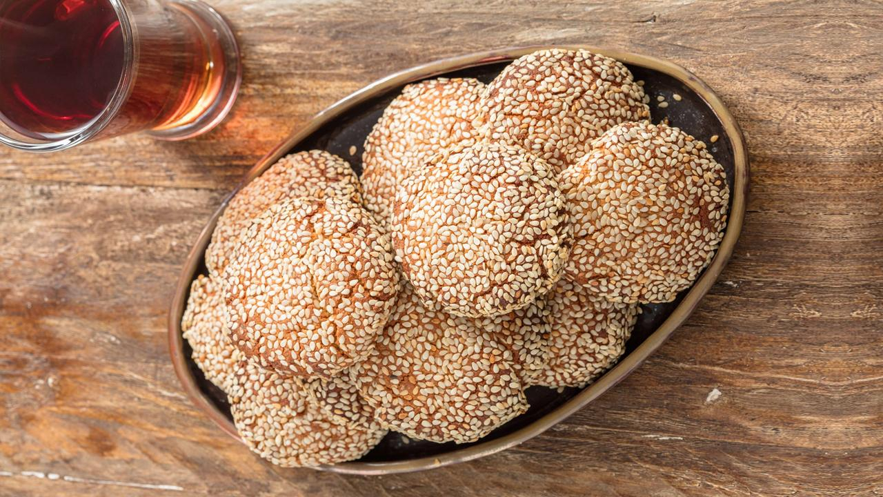 Tahinli Susamlı Kurabiye - Tahinli Susamlı Kurabiye Tarifi - Tahinli Susamlı Kurabiye Nasıl Yapılır?