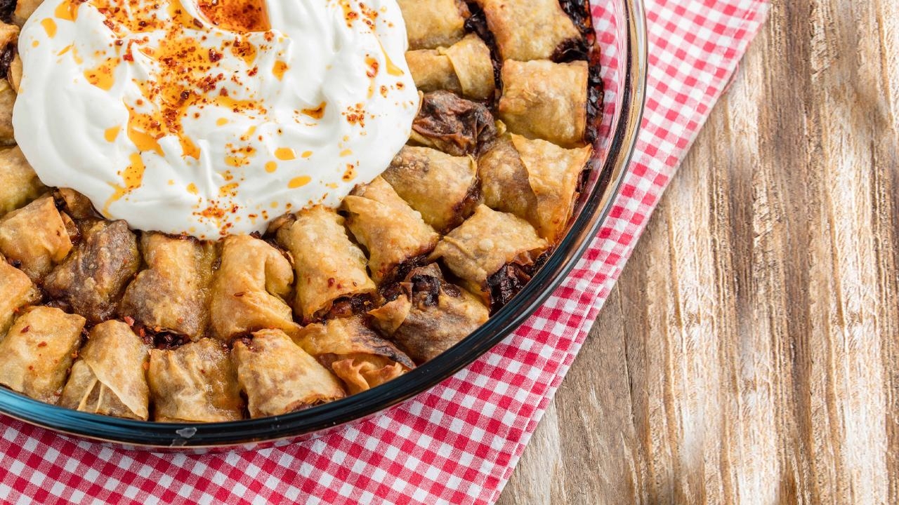 Yoğurtlu Sultan Kebabı - Yoğurtlu Sultan Kebabı Tarifi - Yoğurtlu Sultan Kebabı Nasıl Yapılır?