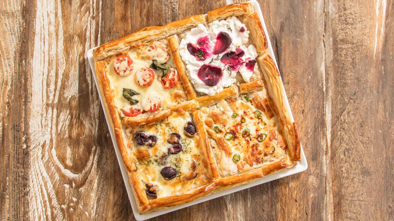 Peynirli Milföy Tart - Peynirli Milföy Tart Tarifi - Peynirli Milföy Tart Nasıl Yapılır?