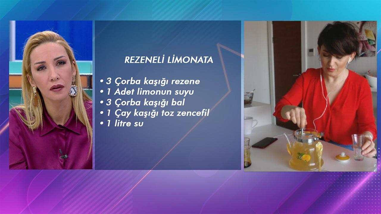 Rezeneli limonata tarifi