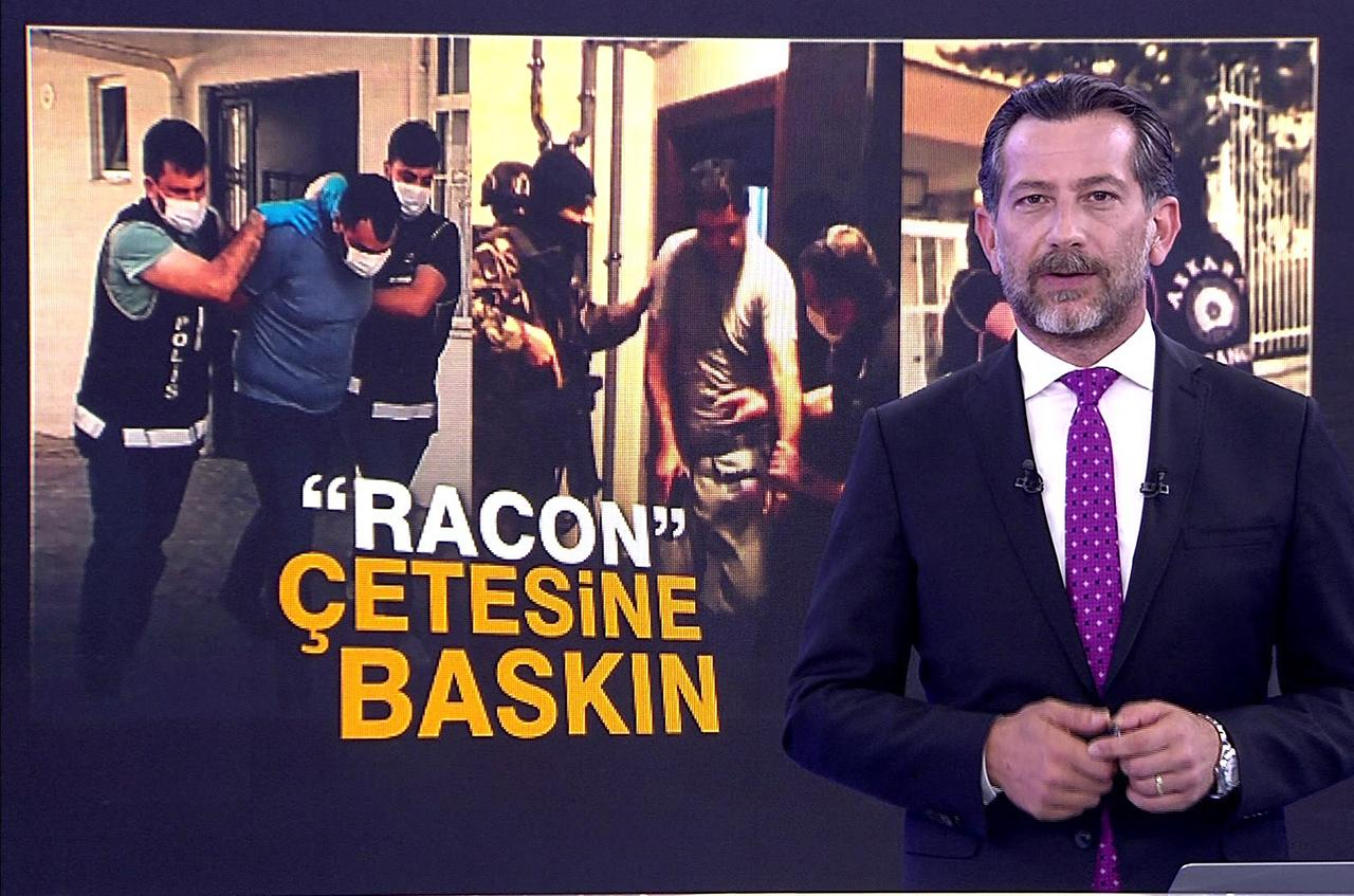 “Racon” çetesine baskın!