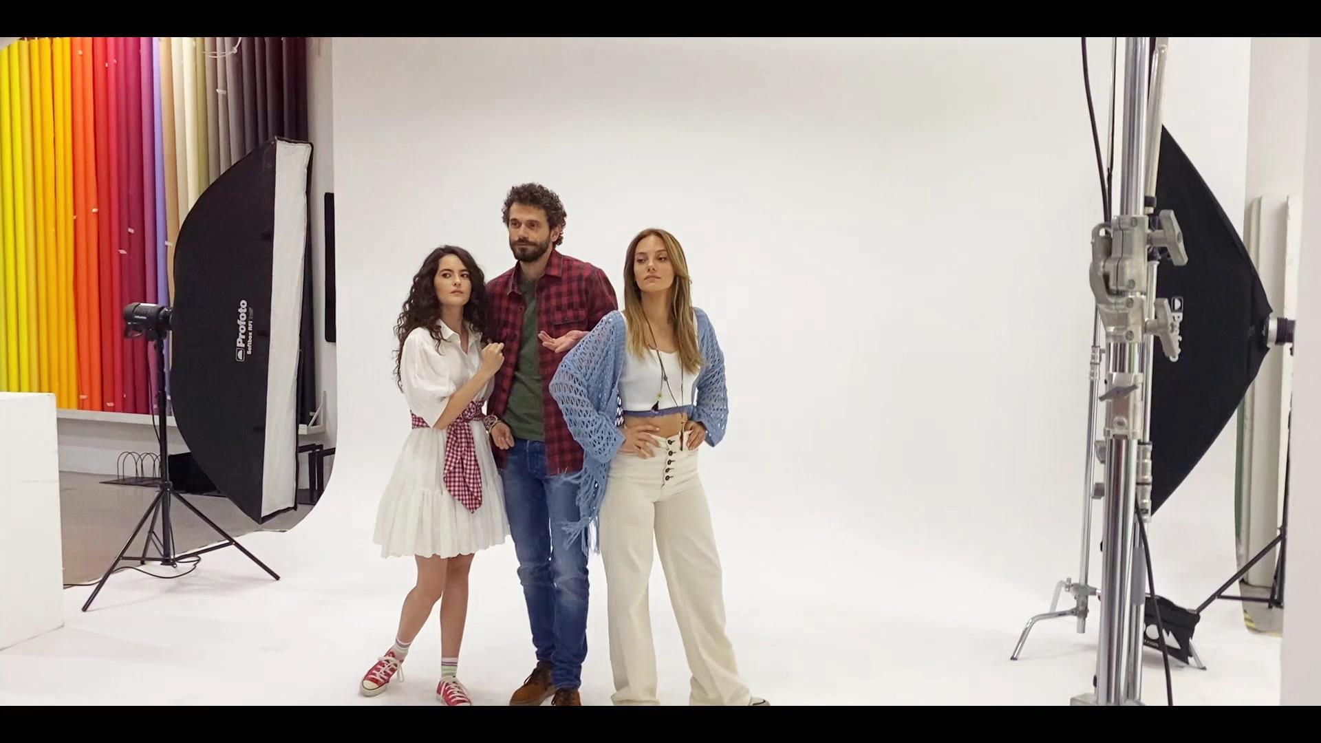 Çatı Katı Aşk kamera arkası 