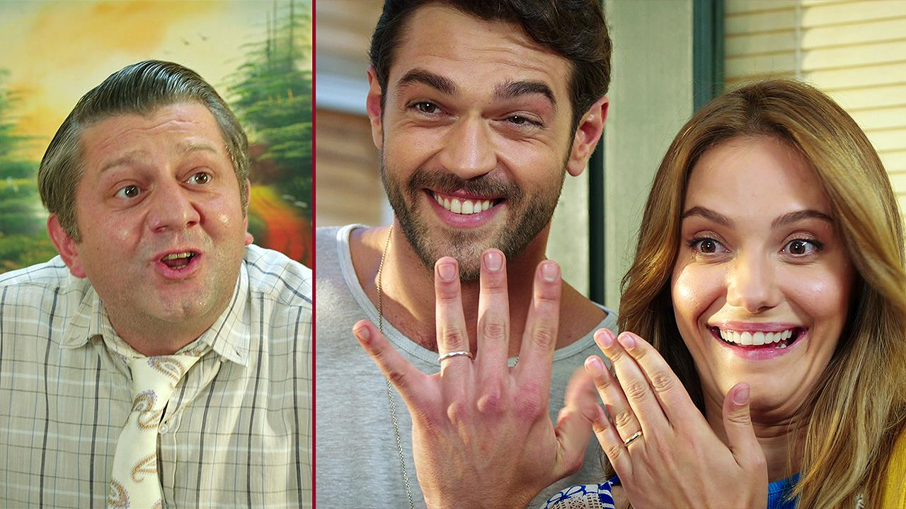 Ateş ve Yasemin'den sahte evlilik!