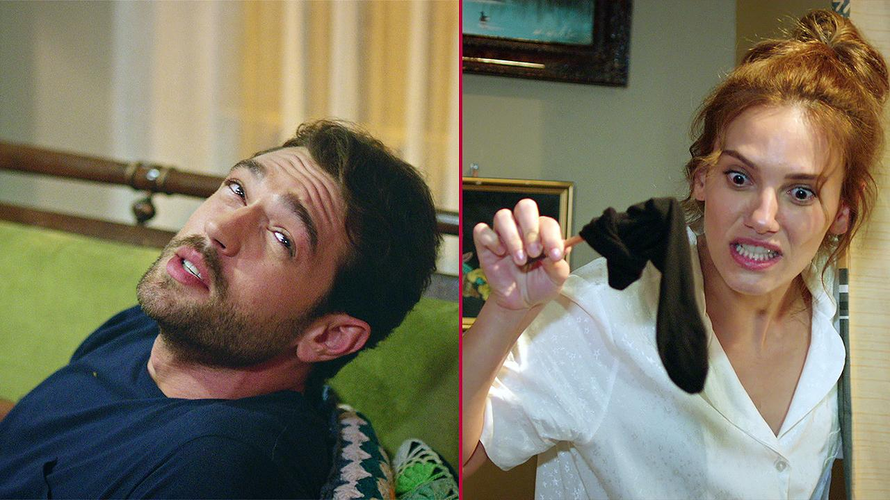 Ateş ve Yasemin'in çatı katında ilk geceleri!