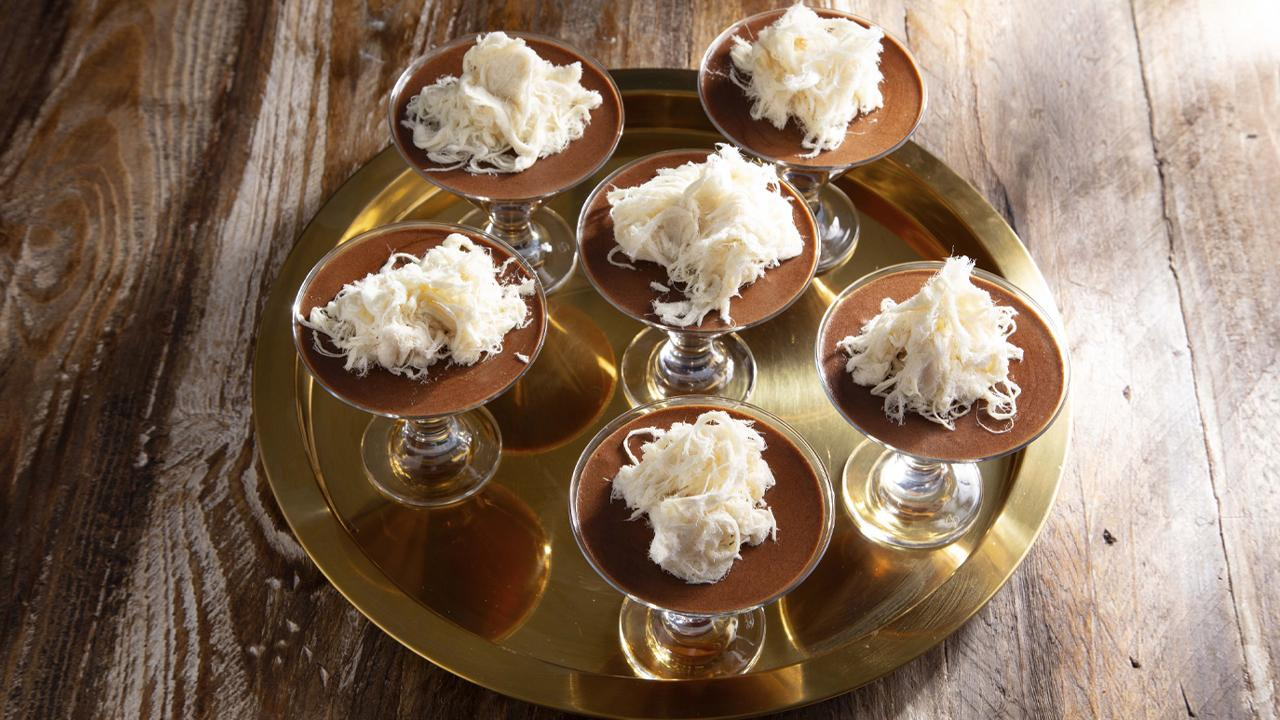 Pişmaniyeli Çikolata Mus - Pişmaniyeli Çikolata Mus Tarifi - Pişmaniyeli Çikolata Mus Nasıl Yapılır?