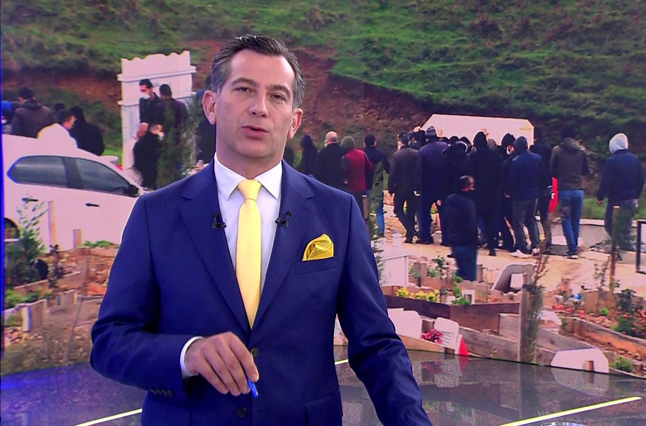 Cenaze görevlilerinin zor mesaisi!