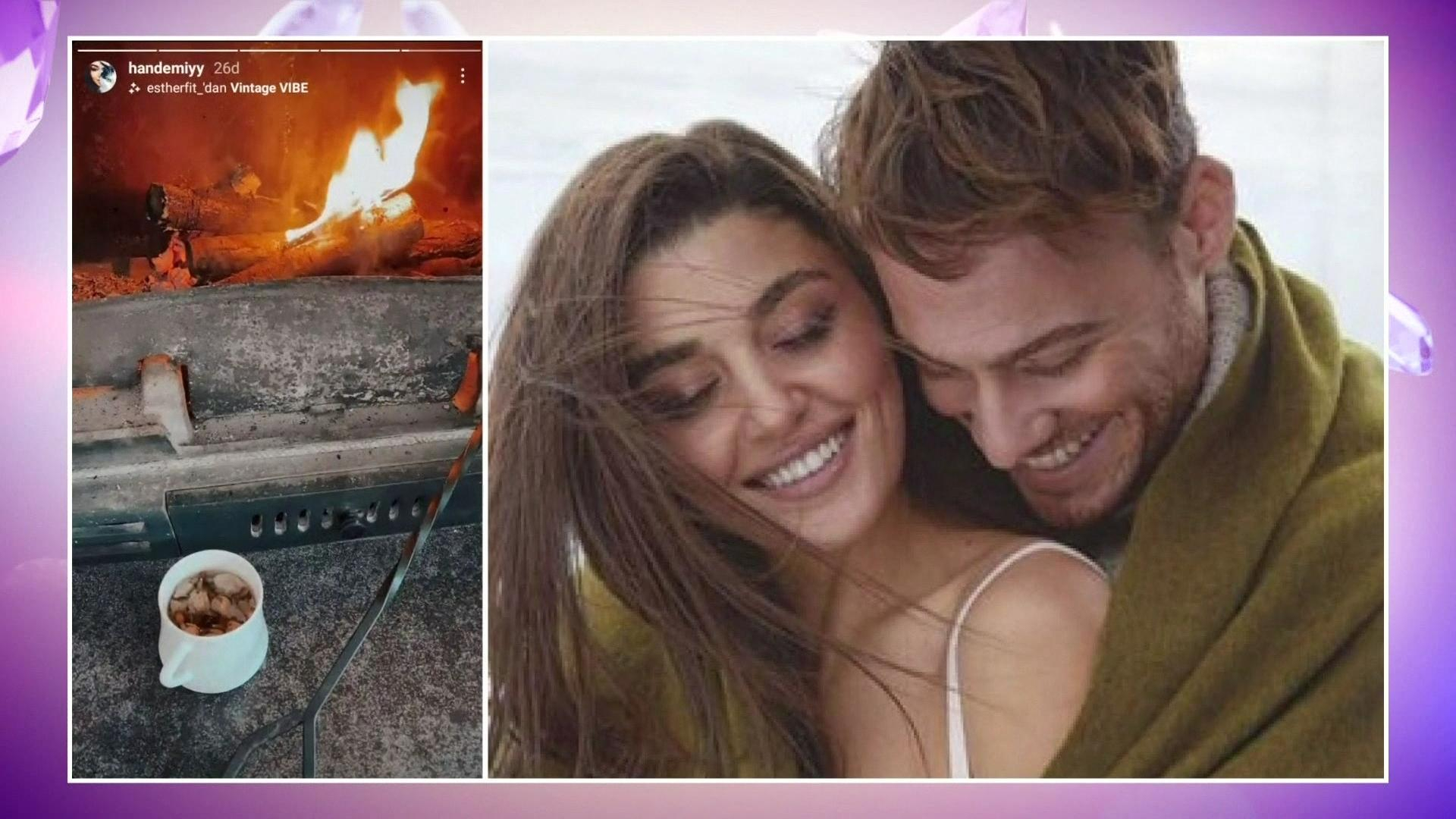 Hande Erçel ve Kerem Bürsin aşkının kanıtı!