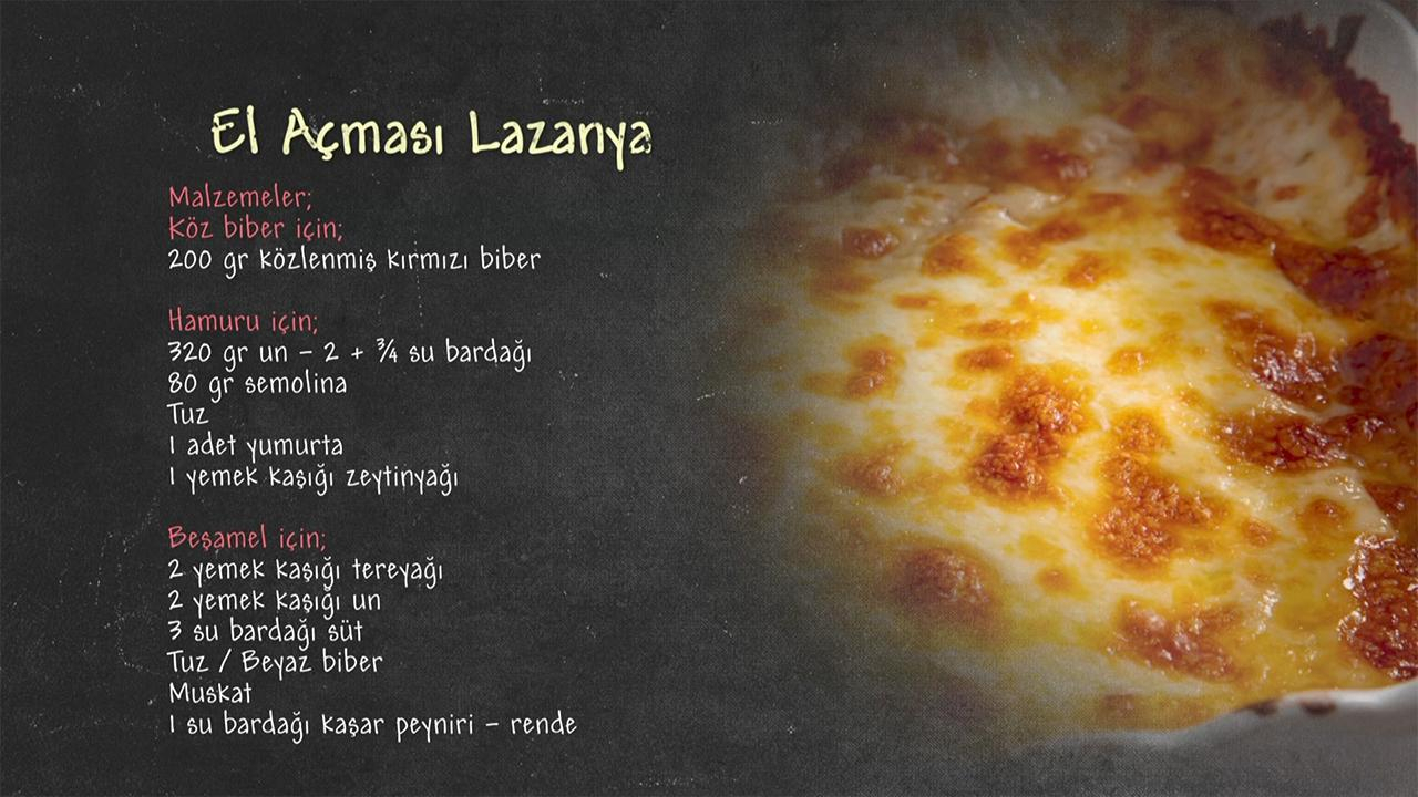 El Açması Lazanya Tarifi - El Açması Lazanya Nasıl Yapılır?