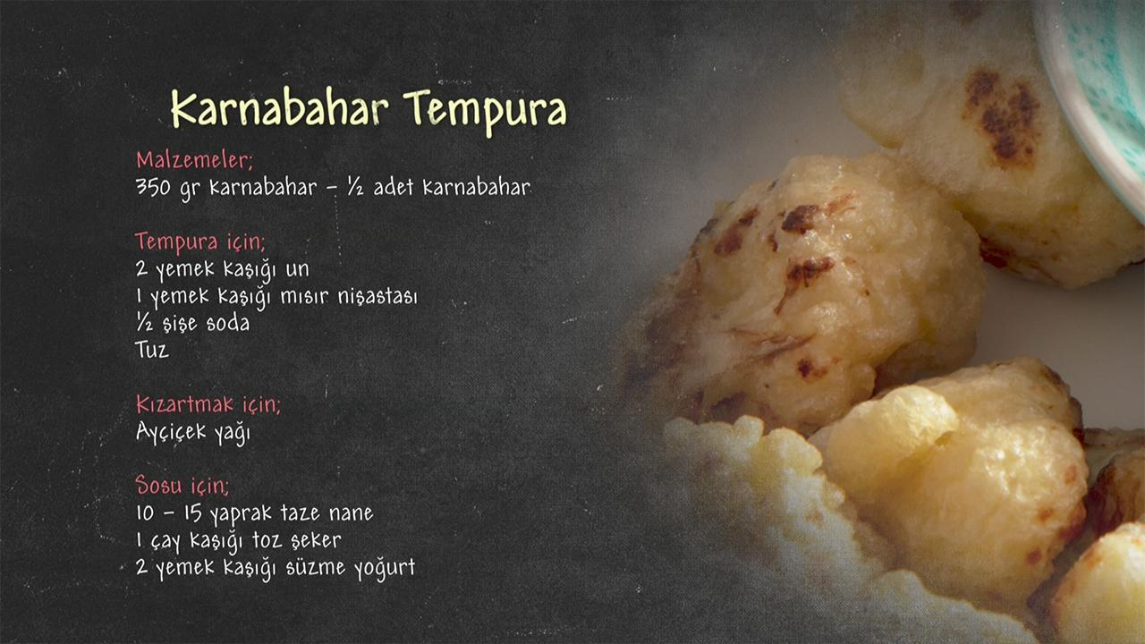 Karnabahar Tempura Tarifi - Karnabahar Tempura Nasıl Yapılır?