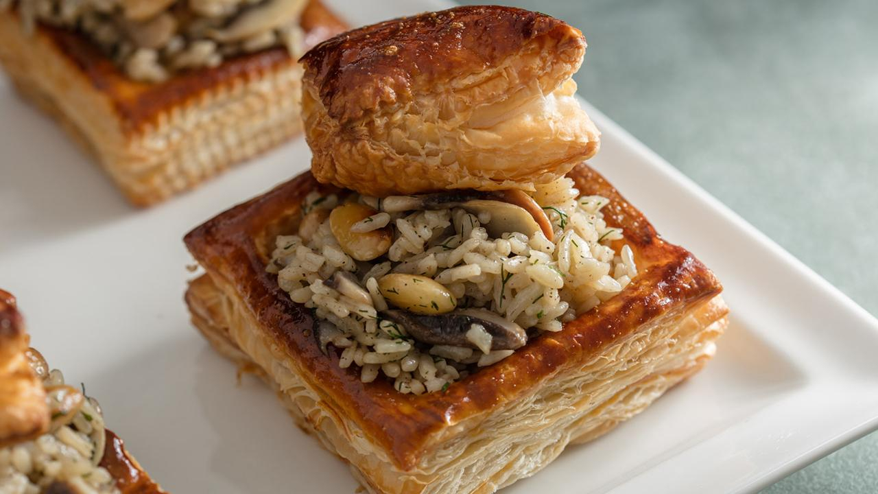 Milföyde Mantarlı Pilav Tarifi - Milföyde Mantarlı Pilav Nasıl Yapılır?