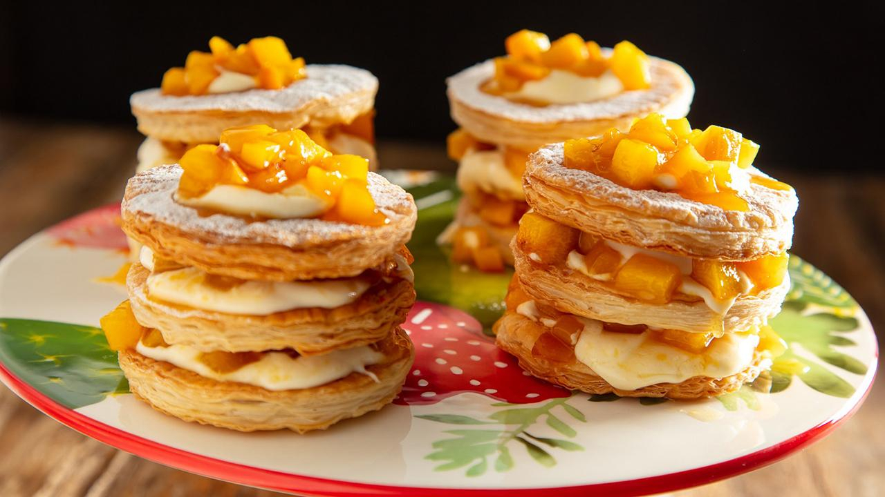 Şeftalili Milföy Tarifi - Şeftalili Milföy Nasıl Yapılır?