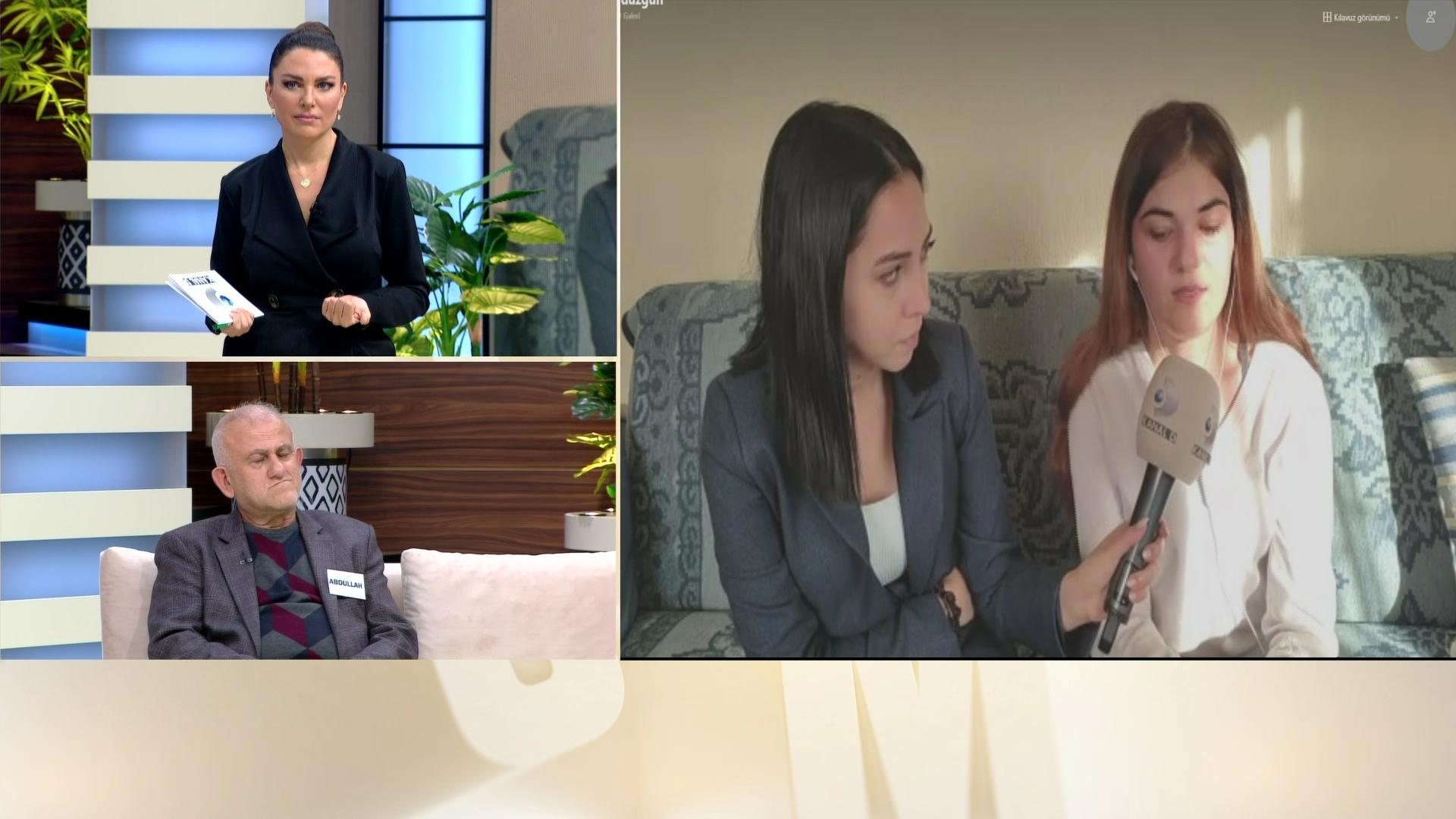 Seda ilk kez canlı yayında anne ve babasıyla yüzleşti!