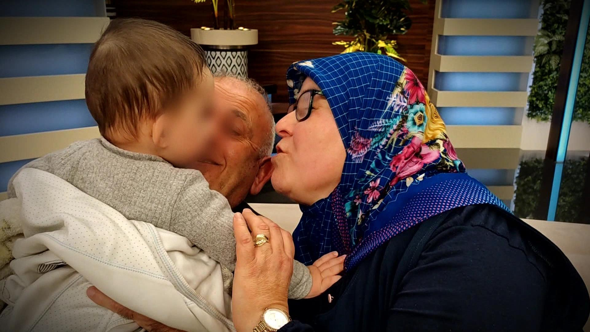 SON DAKİKA! Abdullah ve Fatma çifti, torunları Umut'a kavuştu!